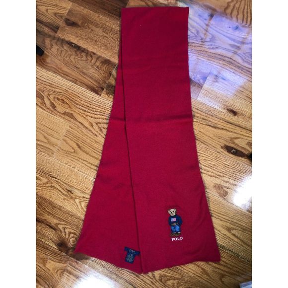RALPH LAUREN POLO BEAR SCARF ♥️ - Picture 5 of 5